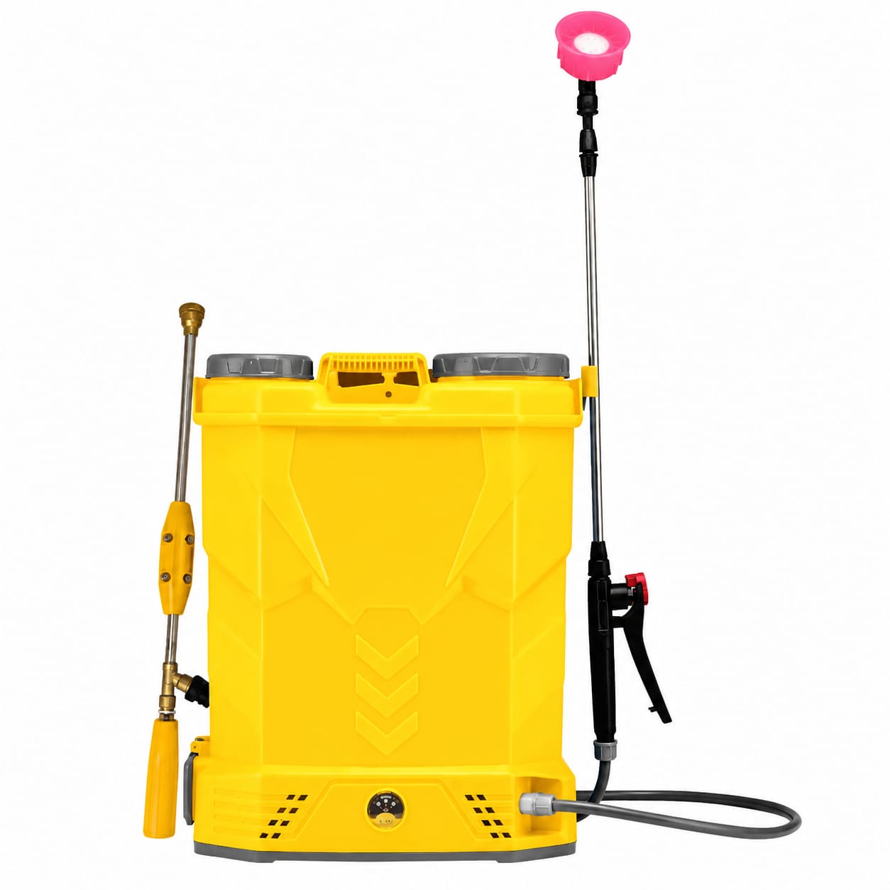 Battery operated backpack power sprayer